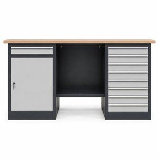 Верстак металлический двухтумбовый Верстак Stw 326-8M/МD