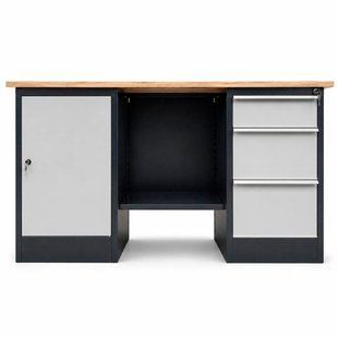 Верстак металлический двухтумбовый Верстак Stw 326-D/S2B