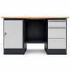 Banc de lucru metalic cu doua comode Banc de lucru Stw 326-D/S2B