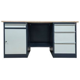 Верстак металлический двухтумбовый Верстак Stw 326-МD/S2B