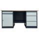 Banc de lucru metalic cu doua comode Banc de lucru Stw 326-MD/S2B