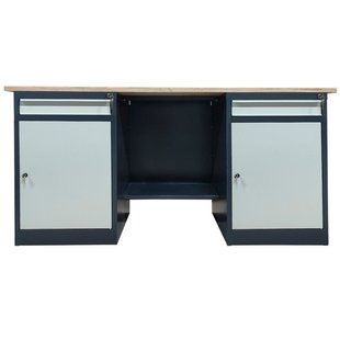 Верстак металлический двухтумбовый Верстак Stw 326-МD/МD