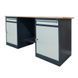 Banc de lucru metalic cu doua comode Banc de lucru Stw 326-MD/MD