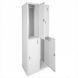 Металлический ячеечный шкаф (локер) на 4 отделения Sus 322