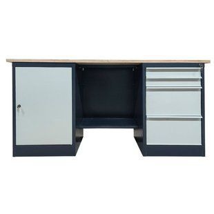 Верстак металлический двухтумбовый Верстак Stw 326-2M2B/D