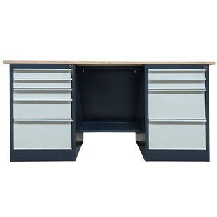Верстак металлический двухтумбовый Верстак Stw 326-3MSB/2M2B