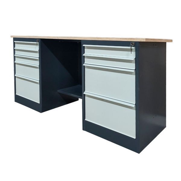 Верстак металлический двухтумбовый Верстак Stw 326-3MSB/2M2B