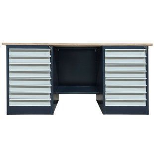 Верстак металлический двухтумбовый Верстак Stw 326-8M/8M